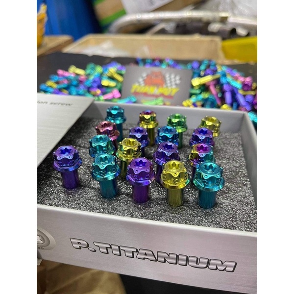 Ốc tay thắng zin gắn xe yamaha honda thắng đĩa winner x sonic wave dream sirius ex exciter ( titanium brake bolt grade 5
