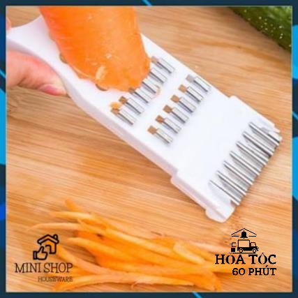 Combo 100 Nạo, Bào Vỏ, Cắt Nghiền Nhỏ Rau Củ Băng Nhựa Đa Năng