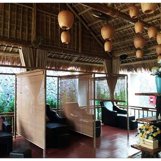 Rèm tre trang trí nhà cửa sân vườn