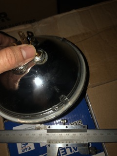 cặp đèn pha ô tô điện tử 12v 24v ( đèn pha điện tử ) tròn nhỏ