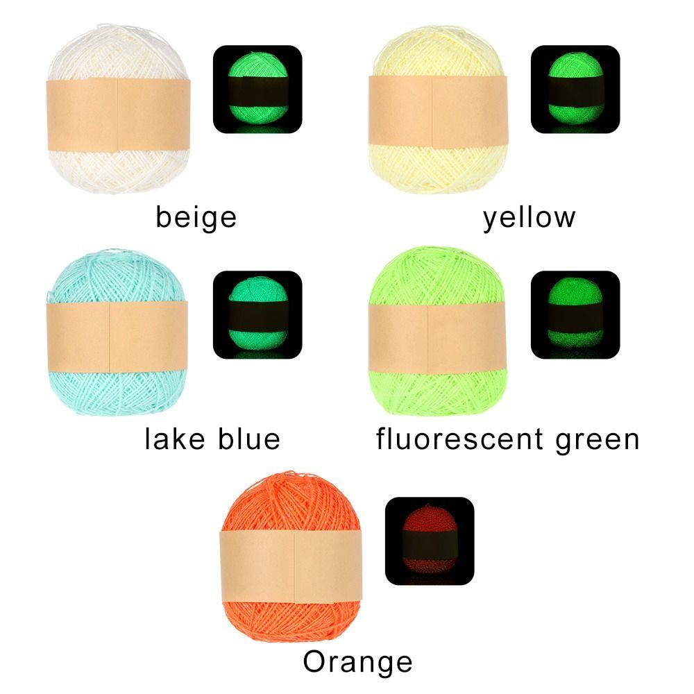 Cuộn Len Polyester Phát Quang Làm Đồ Thủ Công
