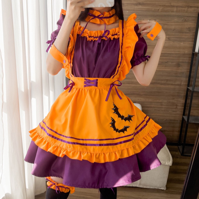 Tạp Dề Hóa Trang Người Hầu Phong Cách Gothic Lolita