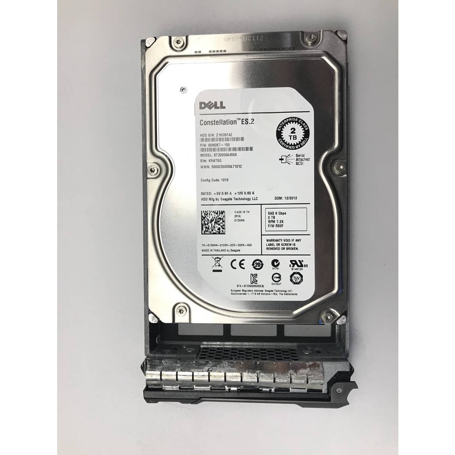 Ổ cứng máy chủ DELL 6TB SAS 6Gbps 7.2K HDD 3,5 inch