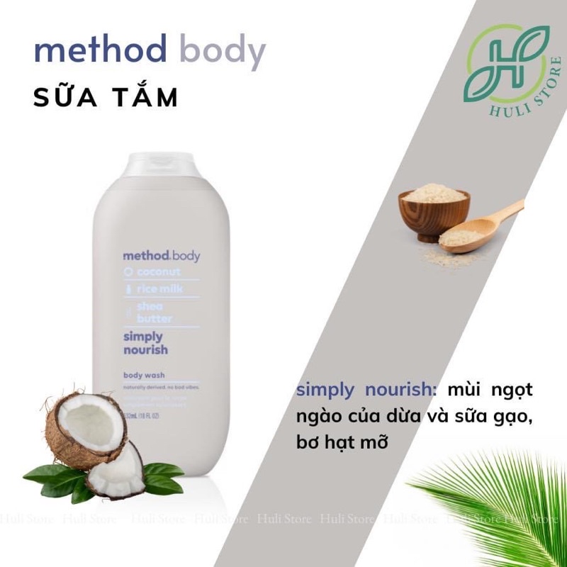 SỮA TẮM METHOD BODY 532ml