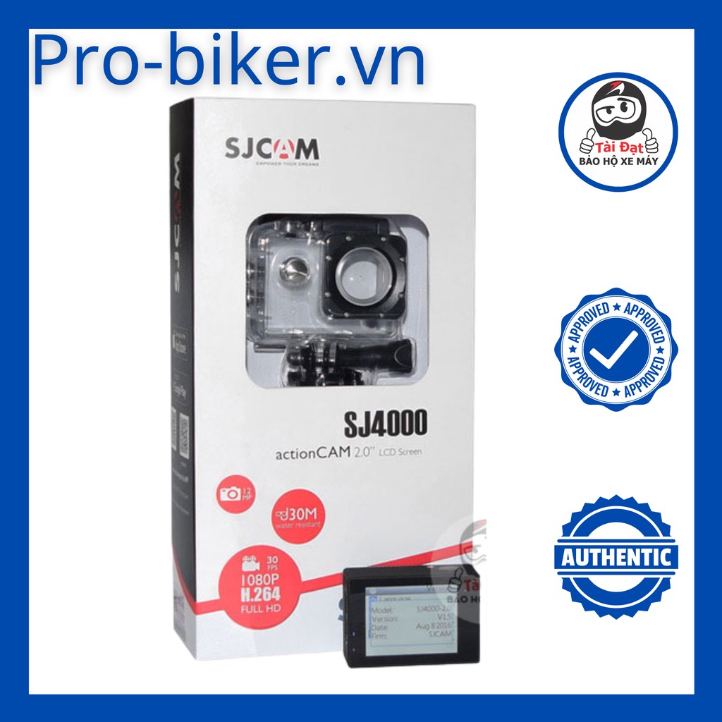 Camera hành trình, hành động SJCam SJ4000 màn hình 2 Inch lưu giữ kỉ niệm đẹp đi du lịch và đi phượt | BigBuy360 - bigbuy360.vn