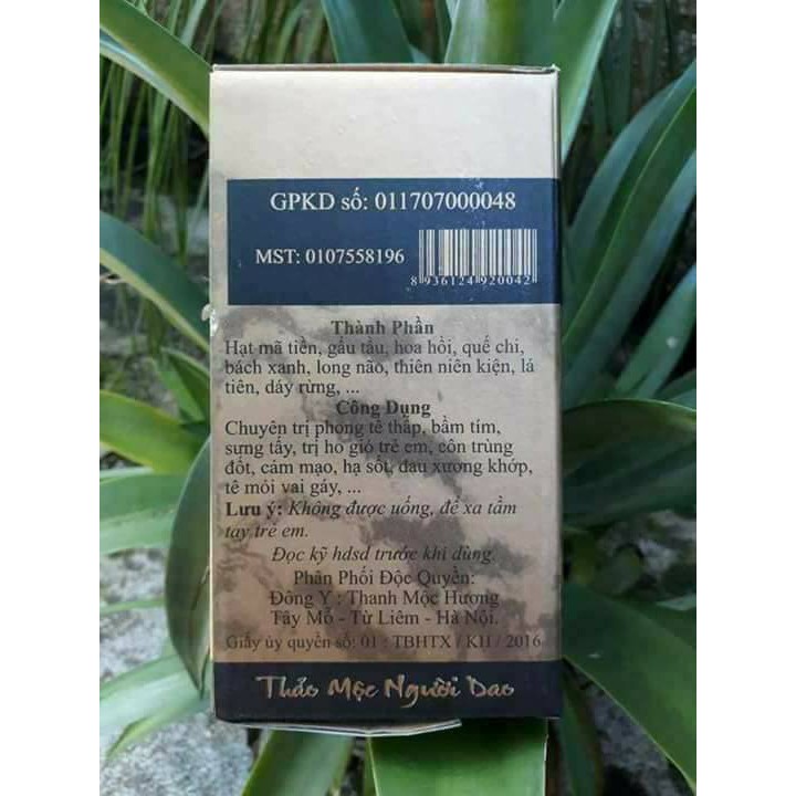 Dung dịch massage - Xoa Bóp Thanh Mộc hương 500ml