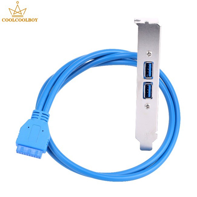 Dây Cáp Nối Dài 50cm 20 Pin Sang Usb 3.0 Tiện Dụng