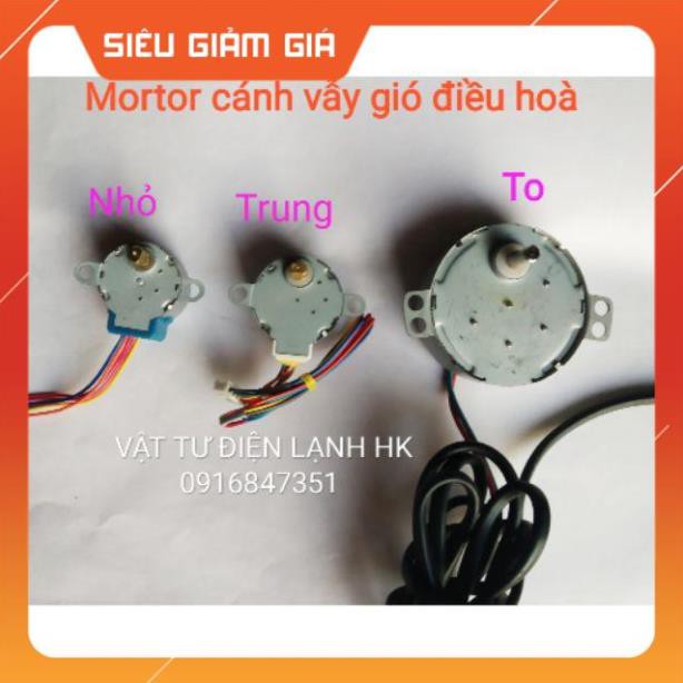 Motor chậm đảo gió điều hoà đa năng - Mô tơ cánh vẫy quạt máy lạnh