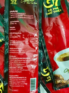 Cà phê hòa tan đen G7 gói 30g