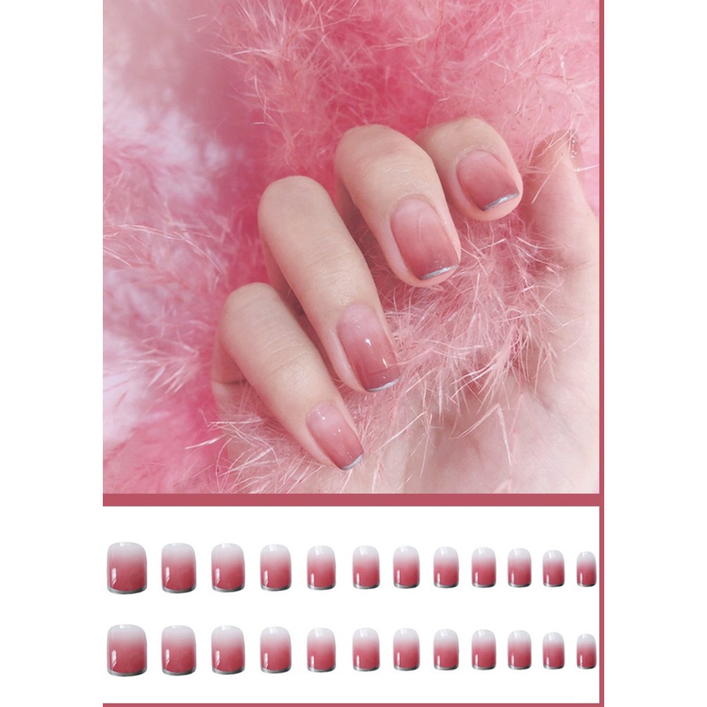 bộ 24 móng tay giả nails