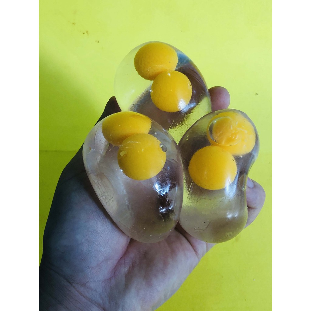 GUDETAMA SQUIShY trứng bóp trút giận 2 lòng cực đáng yêu mochi slime nhiều mẫu mới 2021