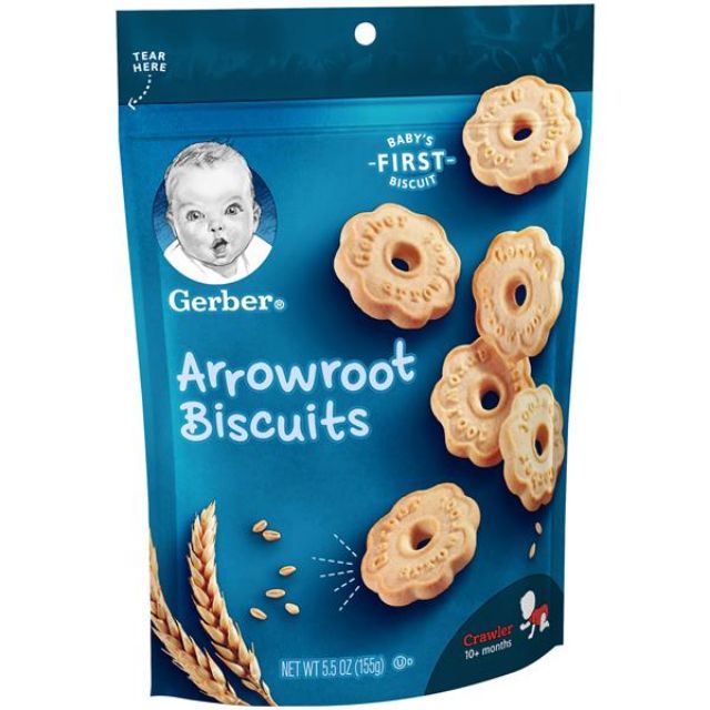 Bánh quy Gerber Arrowroot Cookies