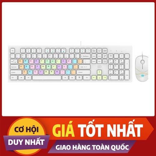 Bộ Chuột và Bàn Phím Có Dây FD-G9500P Chính hãng (Chuyên văn phòng)  siêu bền bảo hành 12 tháng 1 đổi 1