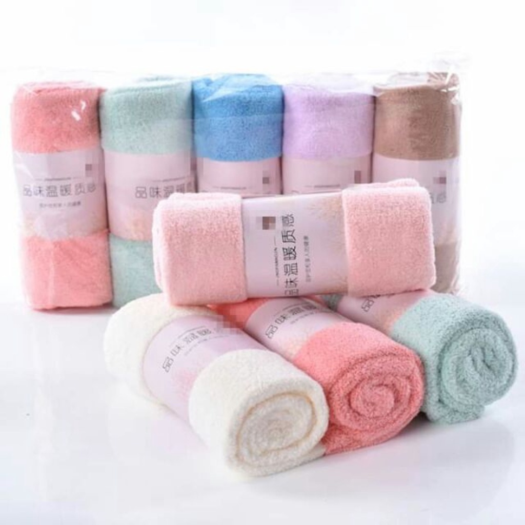 Combo 10 Khăn Rửa Mặt Hàn Quốc Nhiều Màu
