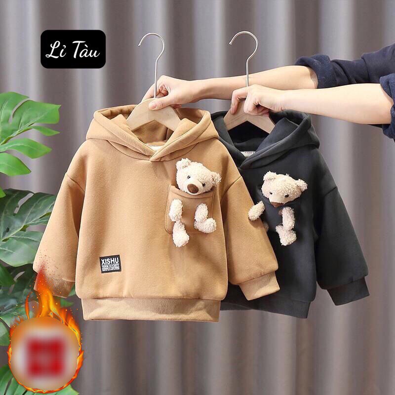 (jean baby kho sỉ) áo nỉ(hoodie) ,áo nỉ có mũ hàng quảng châu cho bé (8-22kg)