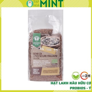 Hạt lanh nâu hữu cơ Probios 500gr cho bé ăn dặm - Tạp hoá mint