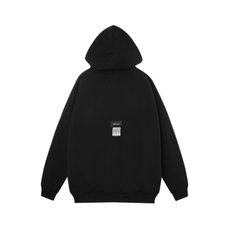 HOODIE "LOGO SS20" DOUBLE LABEL BLACK