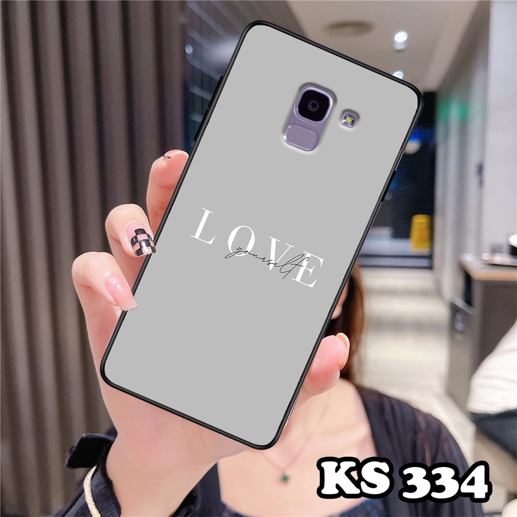 Ốp lưng Samsung A6 2018 - Samsung A6 Plus - Ốp Samsung in hình WordLove - Chất liệu TPU siêu bền