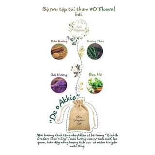 Túi thơm thảo mộc de o akkie