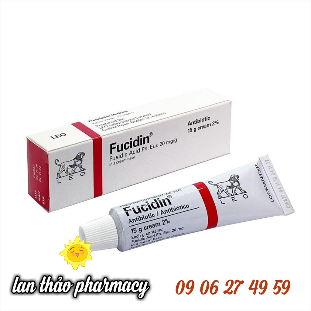 KEM BÔI NGOÀI DA FUCIDIN 15g GIÁ TỐT