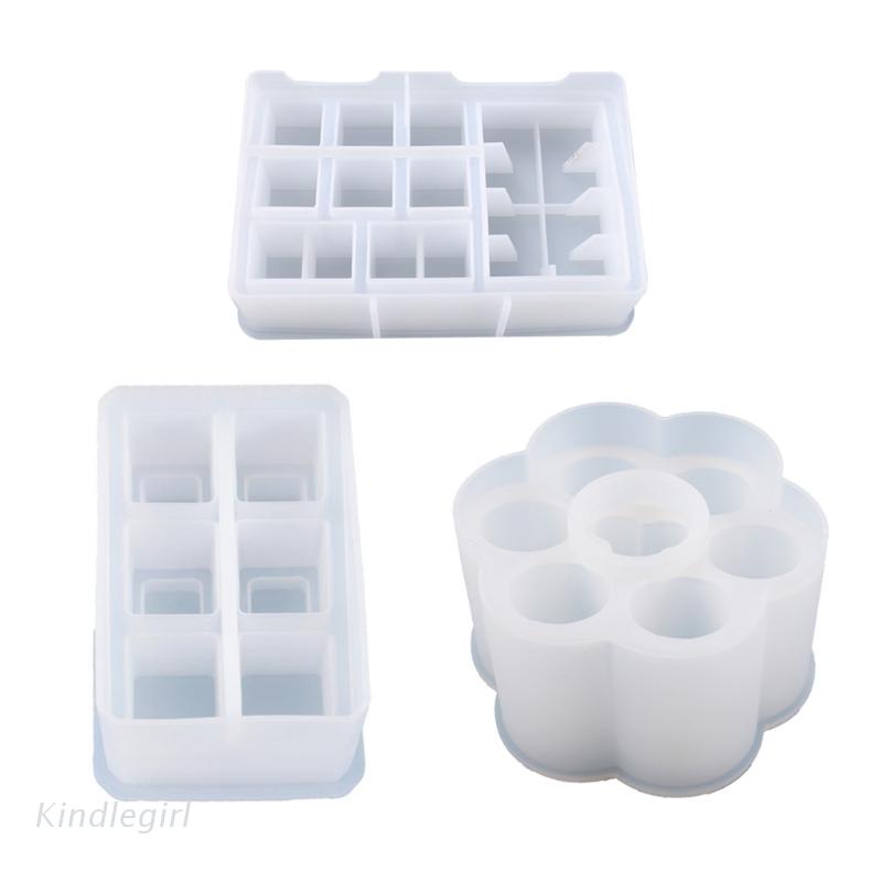 Khuôn Silicone Làm Hộp Đựng Son Môi Bằng Epoxy Resin Diy