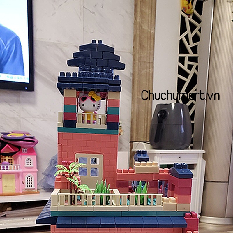 Bộ lắp ráp nhà Lego City Building cho bé