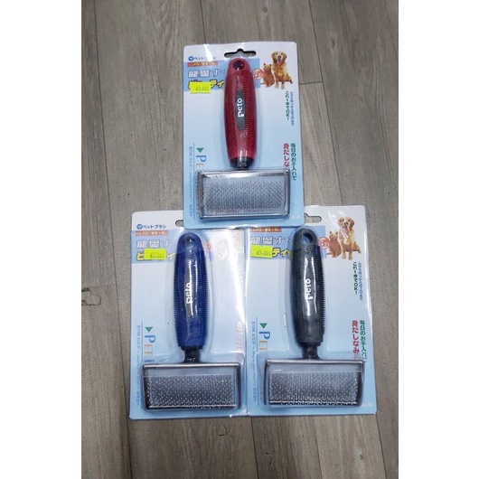 Lược chải lông chó mèo Inox cho chó lớn Husky, Alaska...