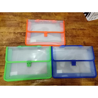 Cặp nhựa học thêm trong 2 ngăn 9159