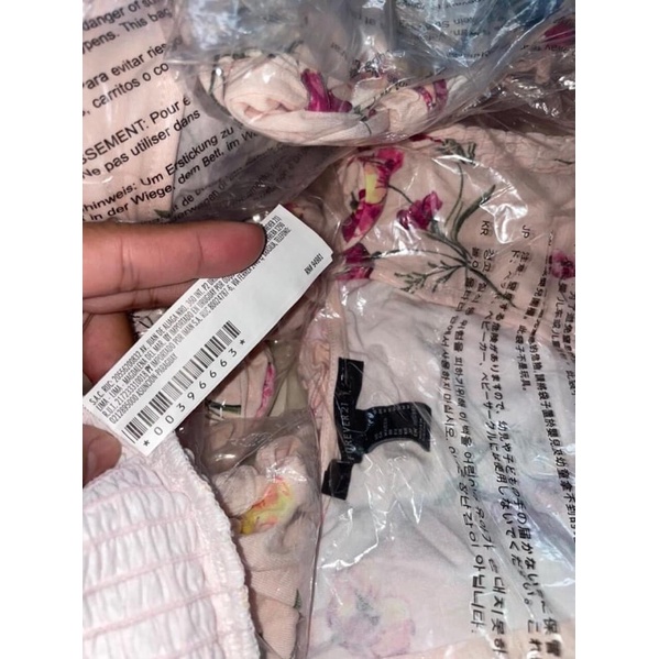 Áo croptop smocking F21 xuất khẩu dư xịn