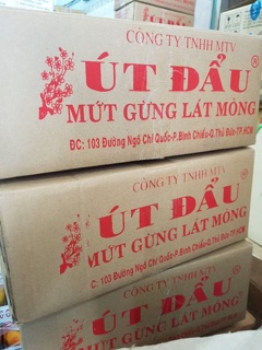 Mứt Gừng Huế Thùng 5KG - Date Mới