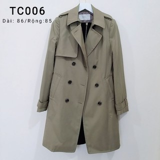 [Ảnh thật] Trench Coat thu đông dáng dài