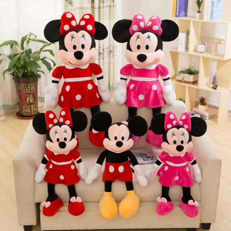 Thú bông chuột Mickey / Minnie dễ thương classic mickey Minnie Stuffed toys