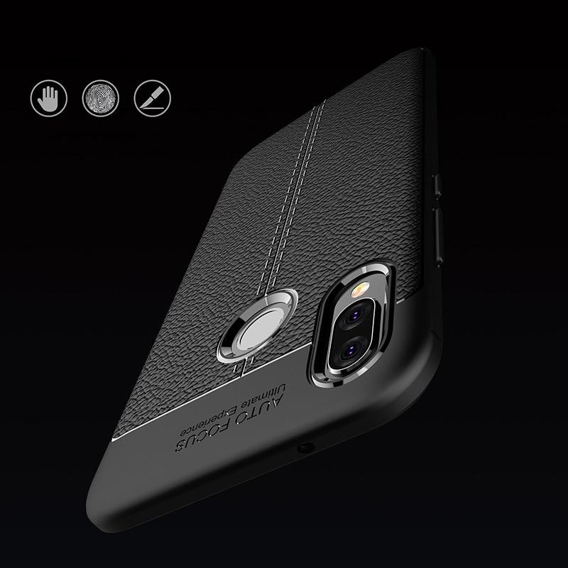 Ốp lưng Huawei Y9 2019 Giả da chống sốc Auto Focus