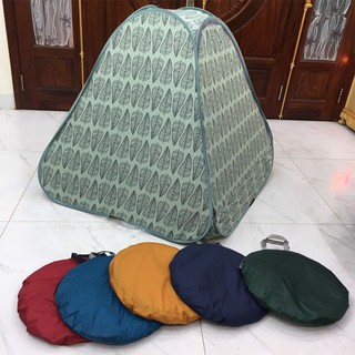 Lều Xông Hơi Sau Sinh Tự Bung Khung Dẻo Hàng Việt Nam Cao Cấp Tặng Lá Xông Thảo Mộc