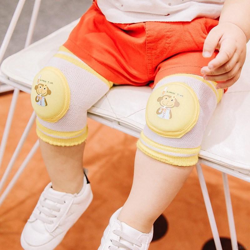 BOBORA  3PCS Baby Comfortable Mesh Crawl Toddler Shatter-resistant Knee Pads