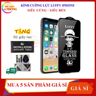 [Mua 5 cái Giá Sỉ] Kính cường lực iPhone 6/6plus/6s plus/7/7plus/8/8plus/x/xs/xs max/11/11 pro/11 promax loại SD DESIGN