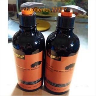 SIÊU RẺ CẶP DẦU GỘI DẦU XẢ ARGANA 500ML - NGĂN RỤNG TÓC - PHỤC HỒI