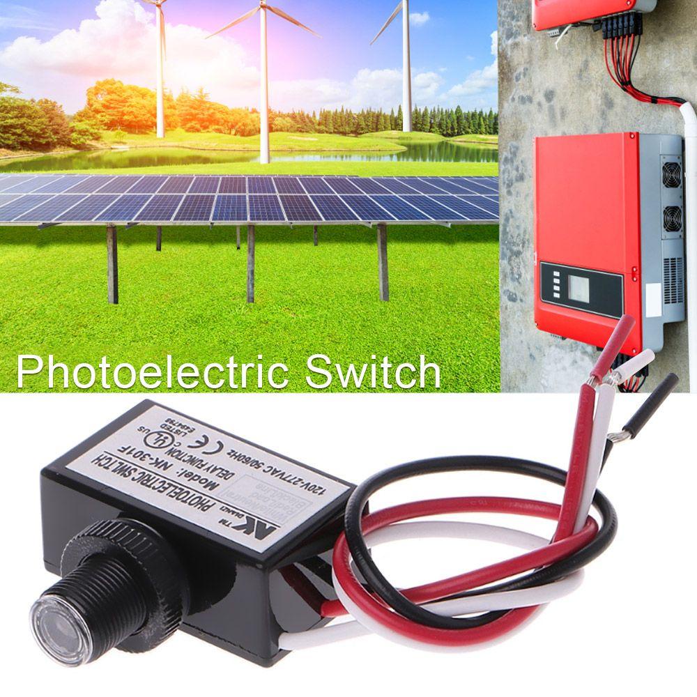 PISTA Công Tắc Cảm Biến Ánh Sáng Sử Dụng Điện AC 80~277V