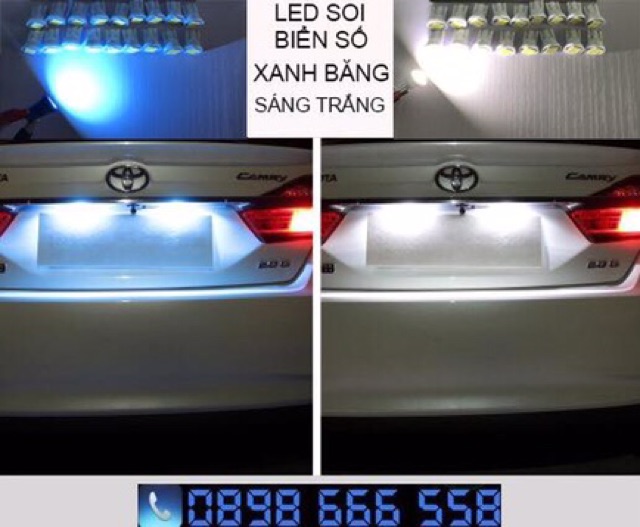Bóng Led đèn biển số xe ô tô