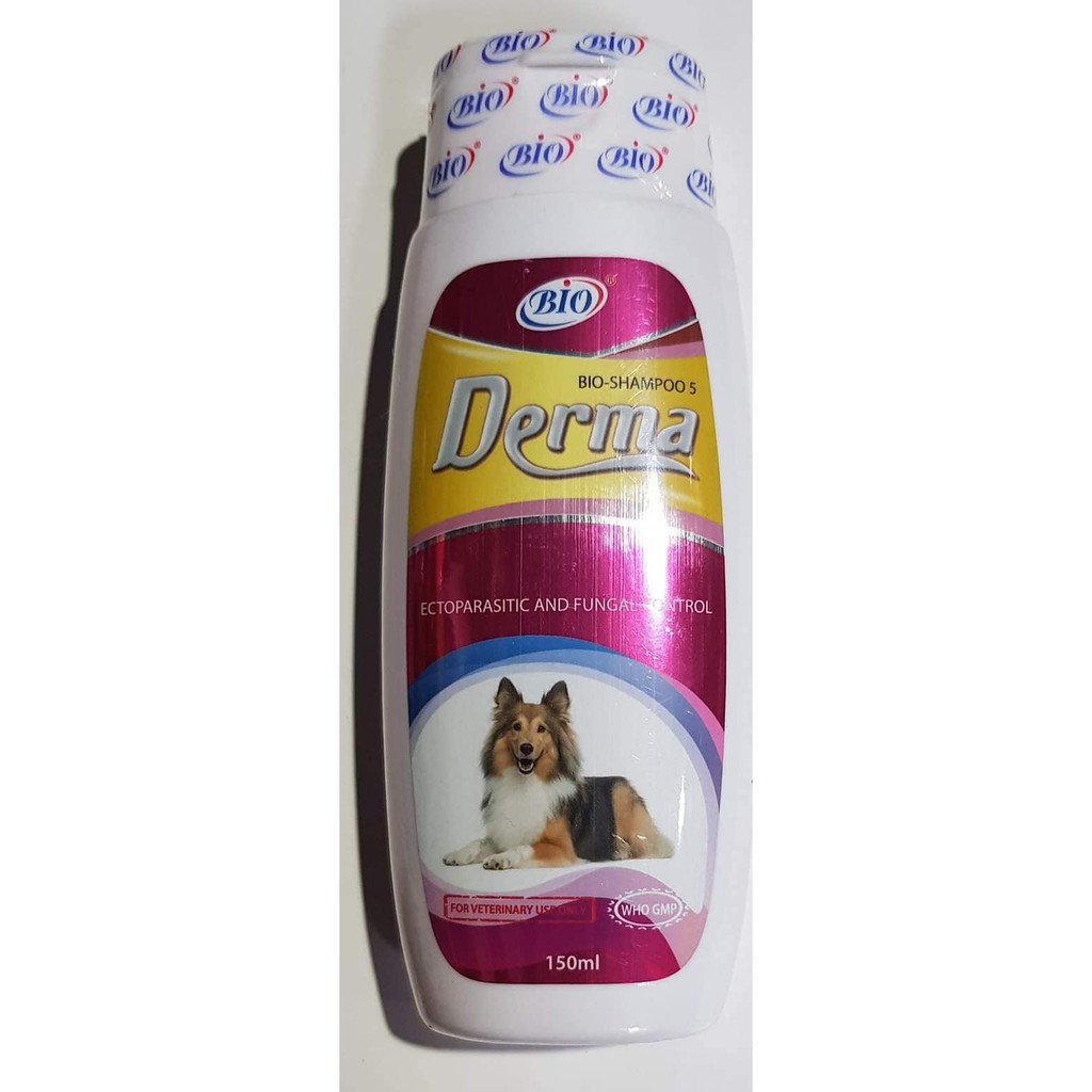[ Hàng Chính Hãng] DẦU TẮM BIO SHAMPOO 5 DERMA đủ dung tích GHẺ VÀ NẤM DA CHO CHÓ
