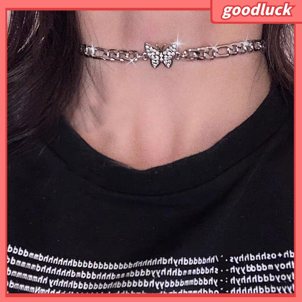 Vòng Cổ Choker Hình Bướm Thời Trang Cho Nữ