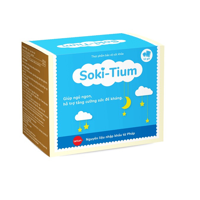 SOKI TIUM - Sữa non giúp bé ngủ ngon - Colostrum - SOKITIUM