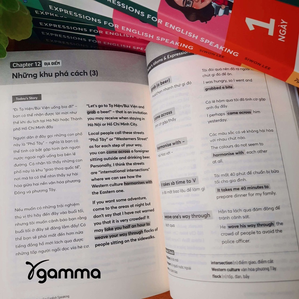 Sách - Expressions For English Speaking - 1 Ngày 5 Cụm 6 Từ