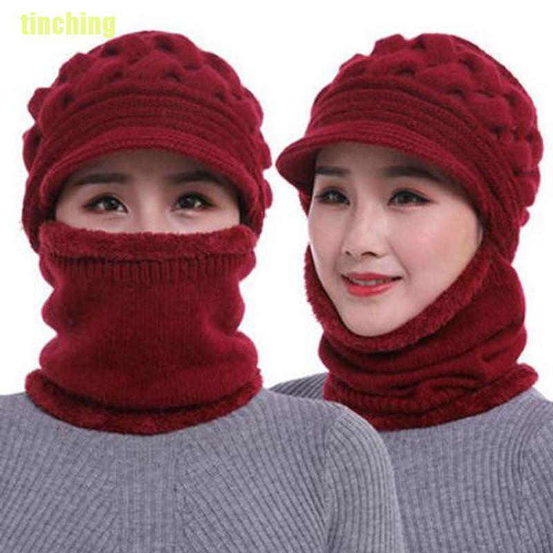 1 Mũ Len beanie Dày Giữ Ấm Mùa Đông