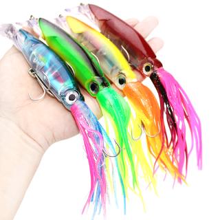 Mồi Câu Cá Nhân Tạo Hình Bạch Tuộc 14cm 40g