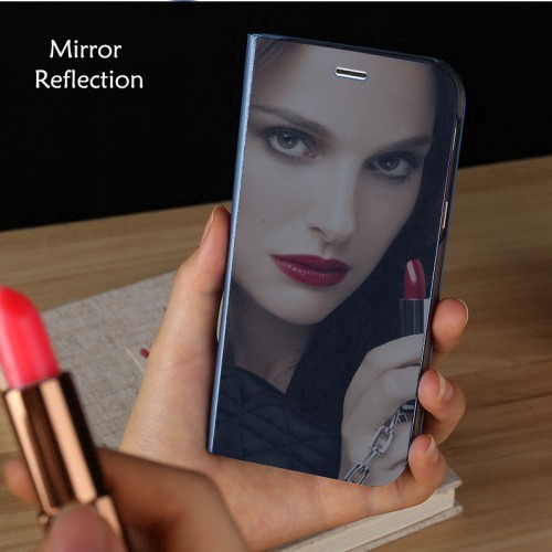 Xiaomi Redmi Note 5 Redmi Note 5A Prime Delight Mirror Flip Pouch Case Cover Stand Housing Casing