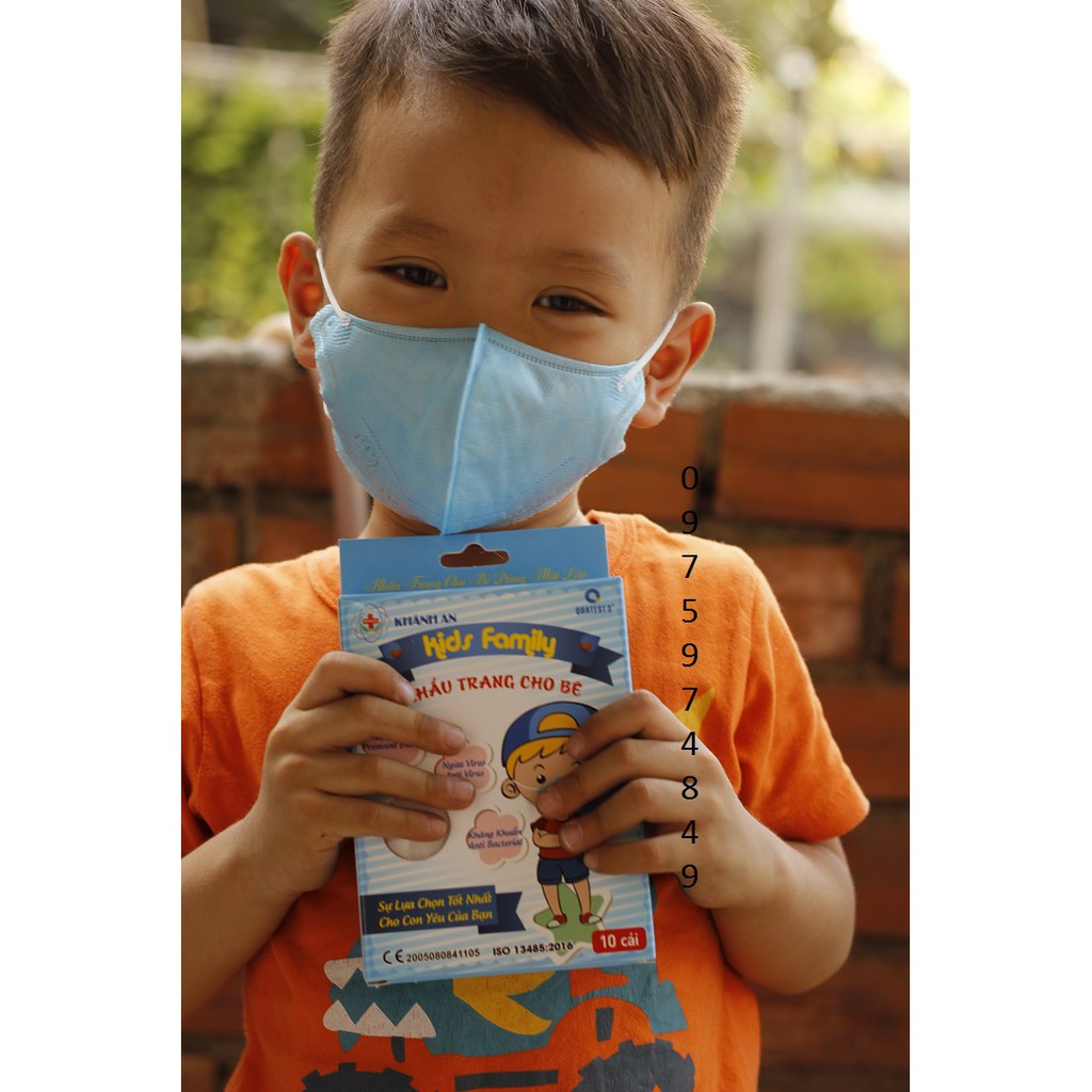 Khẩu Trang Y Tế 3D Khánh An Trẻ Em Cho Bé Từ 1 Đến 12 Tuổi | Shopee Việt Nam