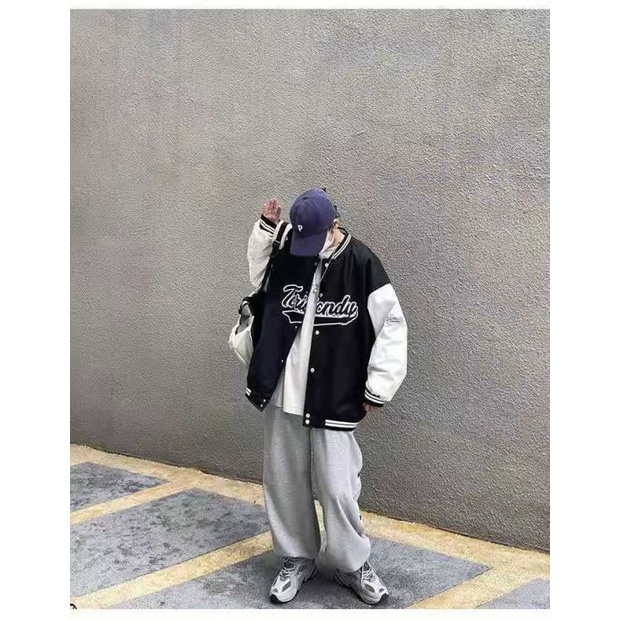 Áo Khoác ,Áo Bomber Gió 2 Lớp In Chữ Toricndy Fhom Rộng Unisex Hot 2022