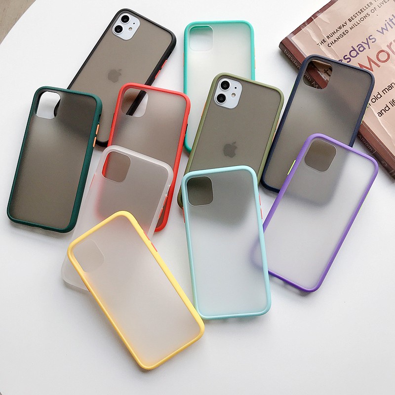 Ốp nhám Iphone 11ProMax / 11 Pro/ 11/ XsMax/ Xr/ Xs/ X/ 7Plus / 7G