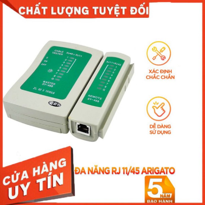 ✅✅✅ Hộp Test Dây Mạng RJ45 _ RJ11 Đa Năng Dễ Sử Dụng Chính Hãng ARIGATO Đảm Bảo Chất Lượng ✅✅✅